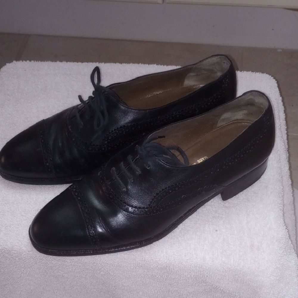 Classic Black Leather Men's Shoes